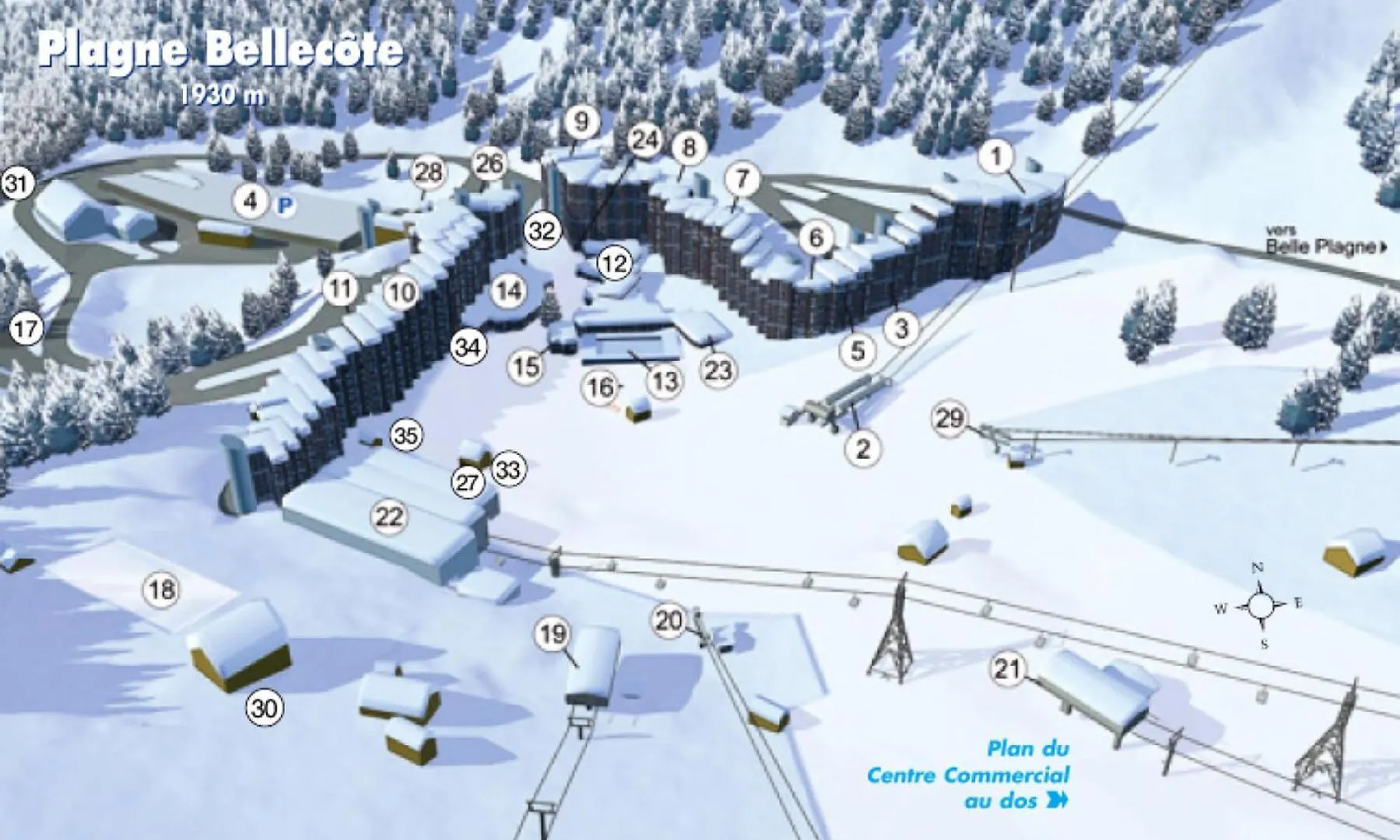 Residence Les Glaciers 1 Et 2 - Studio Tout Confort - Centre Station - Balcon 42 Macot-la-Plagne
